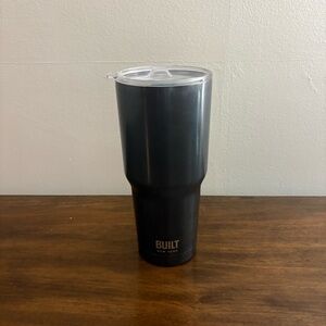 BUILT New York Charcoal Grey Shimmer Tumbler Stainless Coffee Beverage travel